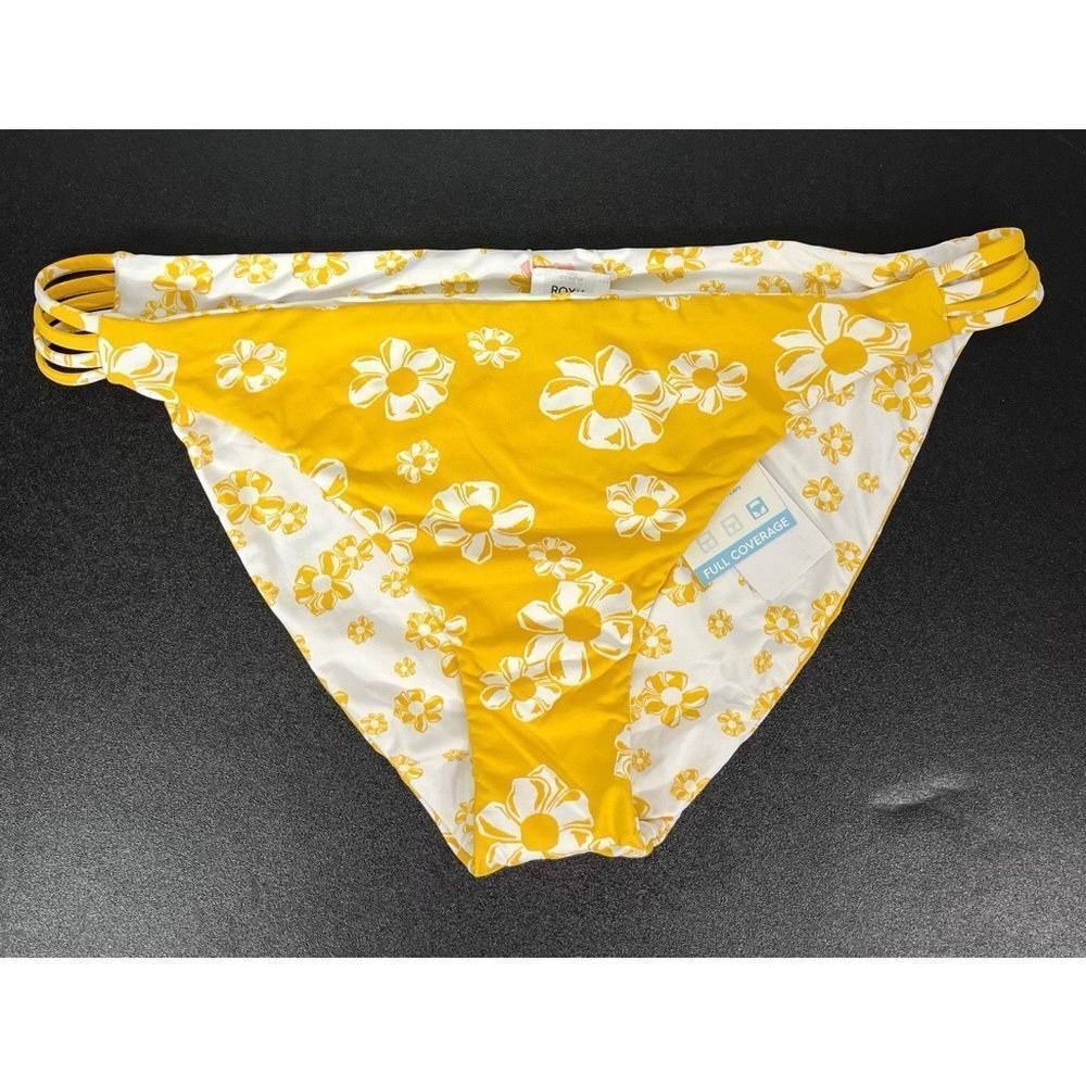 Roxy Flower Lover Reversible Cheeky Bikini‎ Bottoms